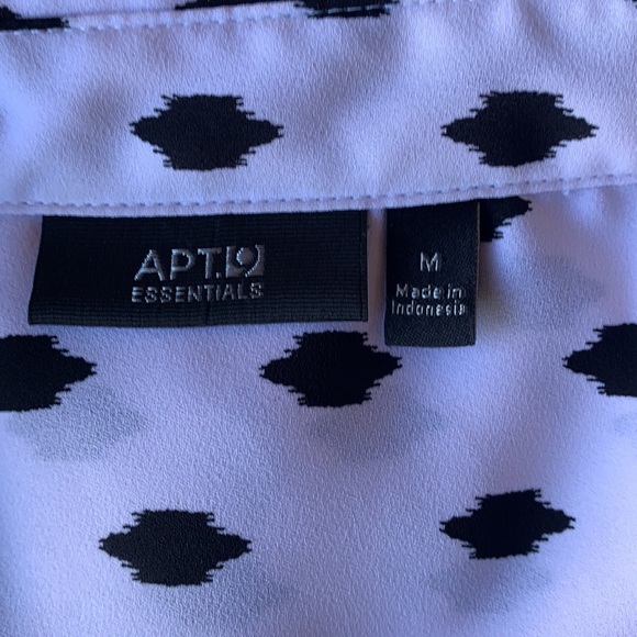 Apt 9 Button Down Blouse - Picture 6 of 7
